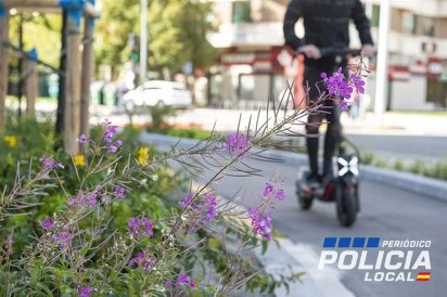 Confirman ocho meses de prisión por atropellar con un patinete a un policía local en Almería