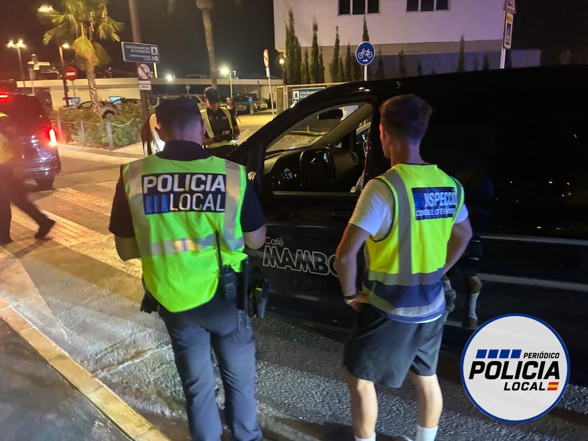 La Policía Local de Ibiza intensifica los controles contra el alquiler ilegal y el transporte pirata