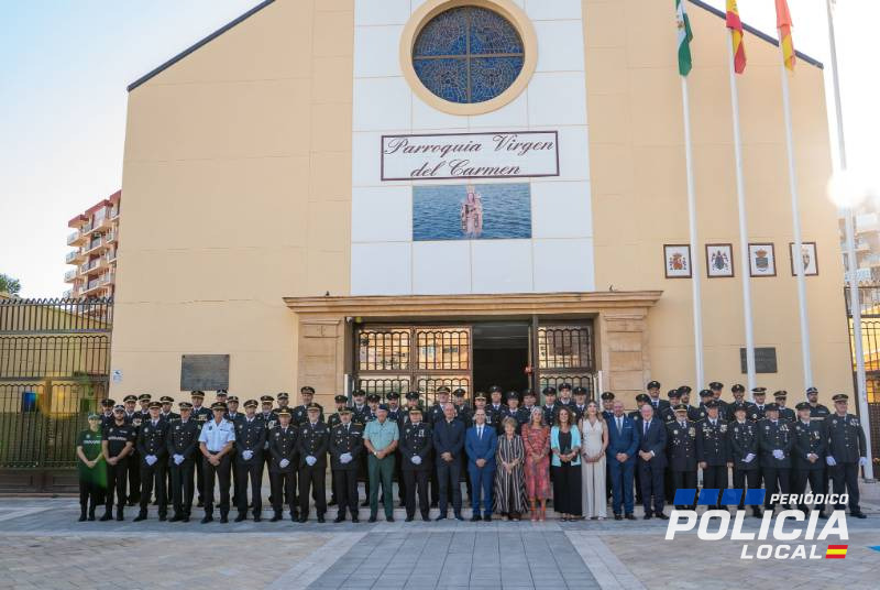 Benalmádena reconoce labor policial en ceremonia anual de homenaje