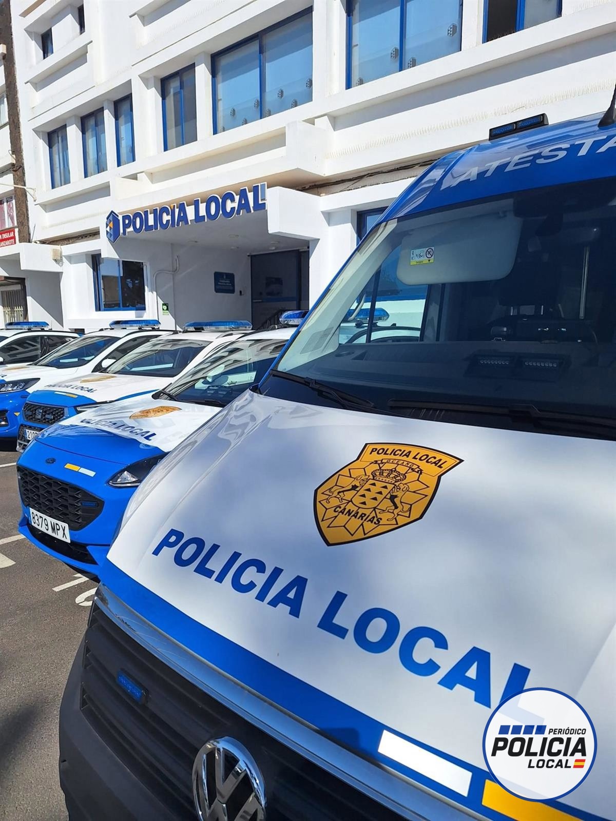 Detenidos en Arrecife dos hombres por presunto robo de cobre en la depuradora del Consorcio