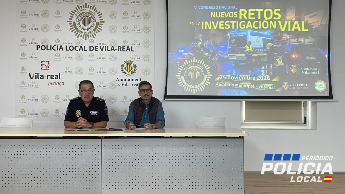 Vila-real acoge el V Congreso Nacional de Policía Local sobre IA, drogas y patinetes eléctricos