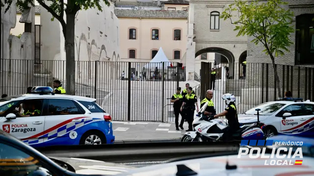La Policía Local de Zaragoza detiene a un interno del albergue tras un incidente con agentes
