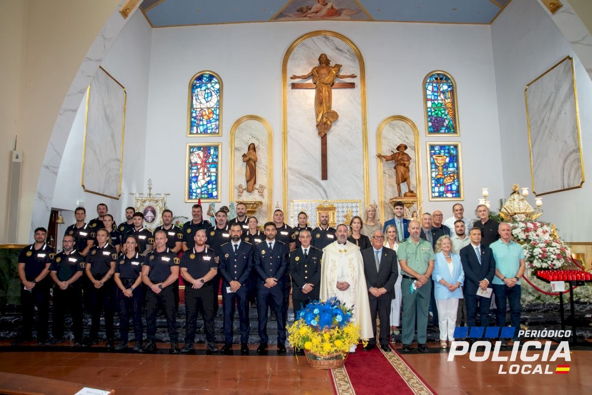 Oropesa del Mar homenajea a su Policía Local por el día del patrón