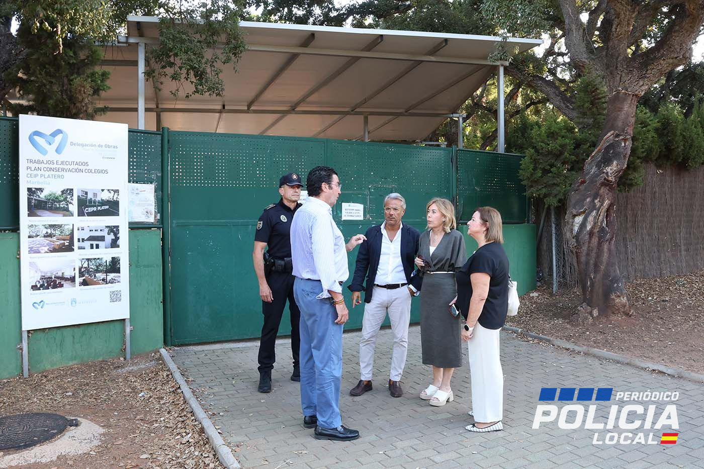 La Policía Local de Marbella desplegará 50 agentes diarios en 44 centros educativos