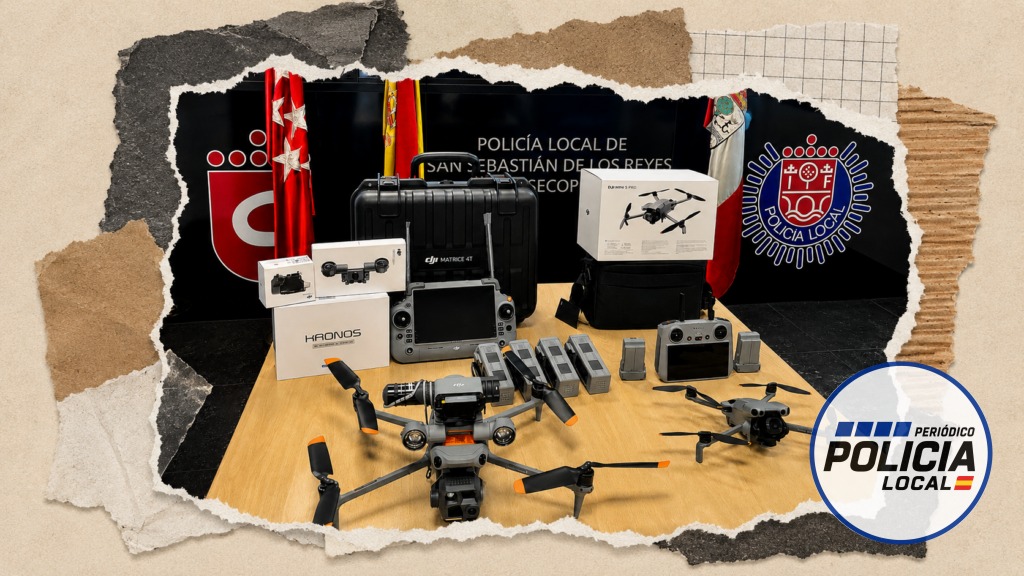 La Policía Local de San Sebastián de los Reyes incorpora dos drones de alta tecnología