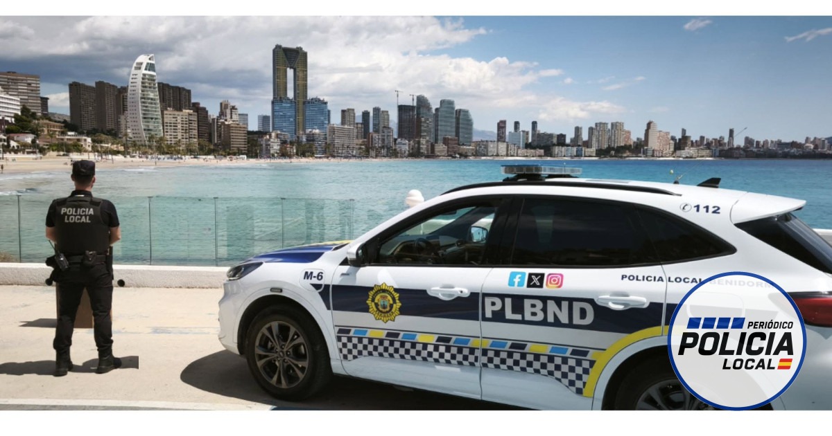 La Policía Local de Benidorm detiene a dos personas y decomisa 17 gramos de cocaína